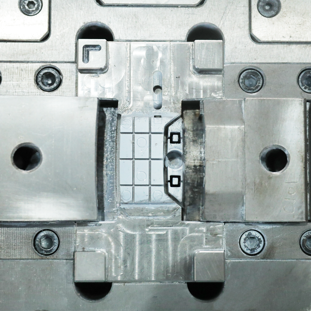 Cell phone holder lower clamping mold